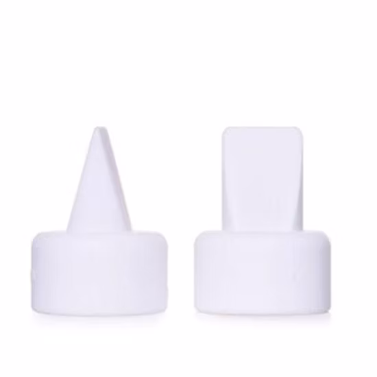 OEM / ODM Spot Transparent Food Grade Bottle Cap Silicone Rubber Cross-Slit No-Return Valve for Water Enhancer Sports Bottle Rubber Part