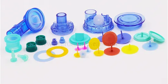 Custom Made Food Grade Flow Control Cross Slit One Way Valve Dispensing Valve