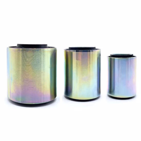 Customized Rubber Mounting Bushes Steel Sleeve Rubber Bushings